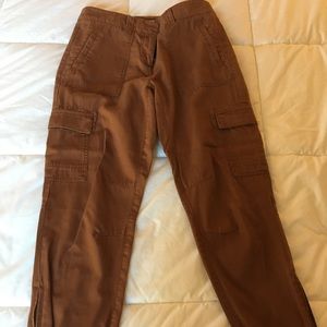 Cargo joggers.